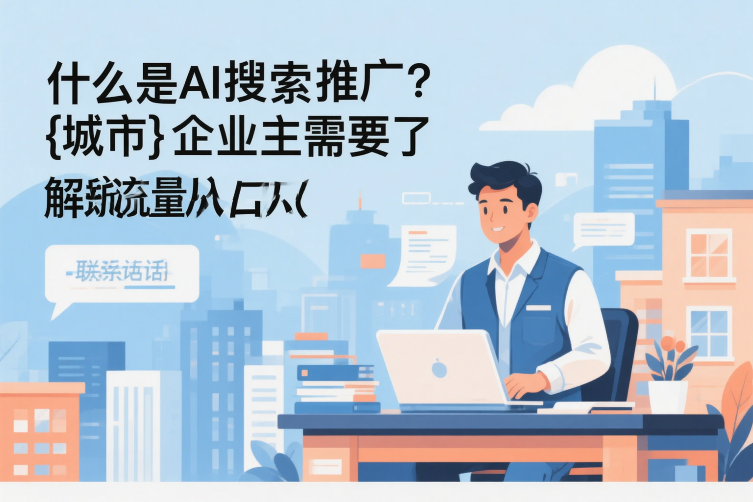 什么是AI搜索推广？固原企业主需要了解的新流量入口