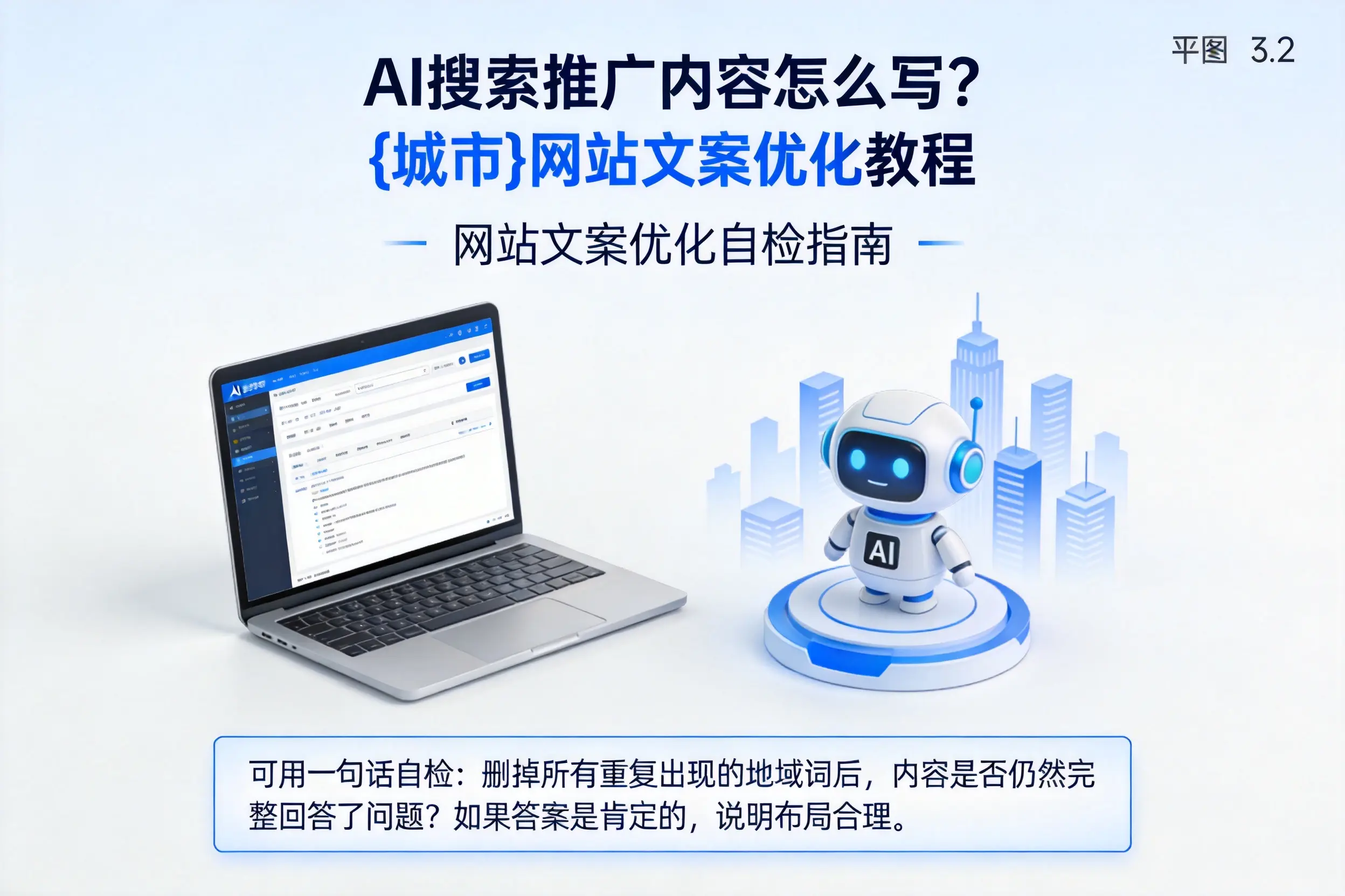 AI搜索推广内容怎么写?固原网站文案优化教程