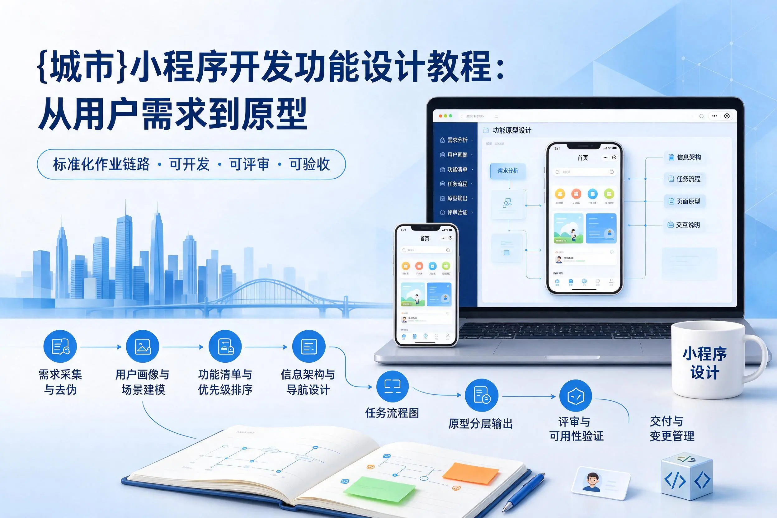 固原小程序开发功能设计教程：从用户需求到原型